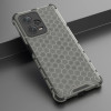 Hurtel Honeycomb case for Xiaomi Redmi Note 12 Pro+ armored hybrid cover black - (Honeycomb Xiaomi Redmi Note 12 Pro + Black)