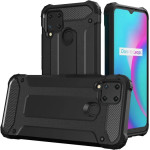 Hurtel Hybrid Armor case for Realme 10 5G / Realme 9i 5G armored hybrid case black - (Hybrid Armor OPPO Realme 10 5G/9i 5G Black)