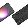 Hurtel Hybrid Armor Case for Samsung Galaxy S24 FE Armored Hybrid Case - Black - (Hybrid Armor Samsung Galaxy S24 FE Black)