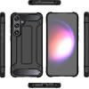 Hurtel Hybrid Armor Case for Samsung Galaxy S24 FE Armored Hybrid Case - Black - (Hybrid Armor Samsung Galaxy S24 FE Black)