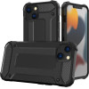 Hurtel Hybrid Armor case iPhone 14 Plus armored hybrid case black - (Hybrid Armor IPHONE 14 Plus BLACK)