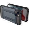 Hurtel Hybrid Armor Case Tough Rugged Cover for iPhone 13 golden - (Hybrid Armor iPhone 13 6,1 Gold)