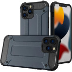 Hurtel Hybrid Armor Case Tough Rugged Cover for iPhone 13 Pro blue - (Hybrid Armor iPhone 13 6,1 PRO Blue)