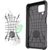 Hurtel Hybrid Armor Case Tough Rugged Cover for Samsung Galaxy A22 4G blue - (Hybrid Armor Samsung Galaxy A22 4G Blue)