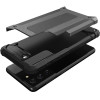 Hurtel Hybrid Armor Case Tough Rugged Cover for Samsung Galaxy S22+ (S22 Plus) black - (Hybrid Armor Samsung S22 Plus Black)