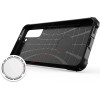 Hurtel Hybrid Armor Case Tough Rugged Cover for Samsung Galaxy S22+ (S22 Plus) black - (Hybrid Armor Samsung S22 Plus Black)