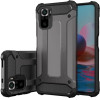 Hurtel Hybrid Armor Case Tough Rugged Cover for Xiaomi Poco M4 Pro 5G black - (Hybrid Armor Xiaomi Redmi Note 11 Black)