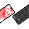 Hurtel Hybrid Armor iPhone 16 Case - Black - (Hybrid Armor iPhone 16 black)