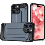 Hurtel Hybrid Armor iPhone 16 Pro Max Case - Blue - (Hybrid Armor iPhone 16 Pro Max blue)