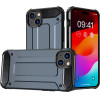 Hurtel iPhone 15 Hybrid Armor case - blue - (Hybrid Armor IPHONE 15 BLUE)