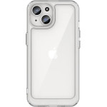 Hurtel iPhone 15 Plus Outer Space reinforced case with flexible frame - transparent - (Outer Space Case IPHONE 15 PLUS TRANSPARENT)