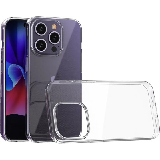 Hurtel iPhone 15 Pro case from the Ultra Clear series in transparent color - (Ultra Clear iPhone 15 PRO 6,1 transparent)
