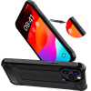 Hurtel iPhone 15 Pro Hybrid Armor case - blue - (Hybrid Armor IPHONE 15 PRO BLUE)