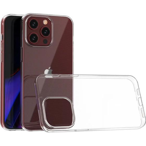 Hurtel iPhone 15 Pro Max case from the Ultra Clear series in transparent color - (Ultra Clear iPhone 15 PRO MAX 6,7 transparent)