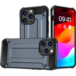 Hurtel iPhone 15 Pro Max Hybrid Armor case - blue - (Hybrid Armor IPHONE 15 PRO MAX BLUE)
