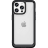 Hurtel iPhone 15 Pro Max Outer Space Reinforced Case with Flexible Frame - Black - (Outer Space Case IPHONE 15 PRO MAX BLACK)