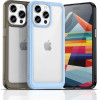 Hurtel iPhone 15 Pro Max Outer Space Reinforced Case with Flexible Frame - Black - (Outer Space Case IPHONE 15 PRO MAX BLACK)