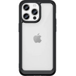 Hurtel iPhone 15 Pro Outer Space reinforced case with a flexible frame - black - (Outer Space Case IPHONE 15 PRO BLACK)