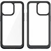 Hurtel iPhone 15 Pro Outer Space reinforced case with a flexible frame - black - (Outer Space Case IPHONE 15 PRO BLACK)