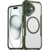 Hurtel Leading Series MagSafe Silicone Case for iPhone 16 Plus - Green - (Leading series MagSafe Iphone 16 Plus green)