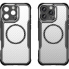 Hurtel Leading Series MagSafe Silicone Case for iPhone 16 Pro Max - Black - (Leading series MagSafe Iphone 16 Pro Max black)