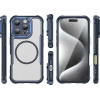Hurtel Leading Series MagSafe Silicone Case for iPhone 16 Pro Max - Blue - (Leading series MagSafe Iphone 16 Pro Max blue)