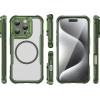Hurtel Leading Series MagSafe Silicone Case for iPhone 16 Pro Max - Green - (Leading series MagSafe Iphone 16 Pro Max green)