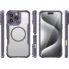 Hurtel Leading Series MagSafe Silicone Case for iPhone 16 Pro Max - Purple - (Leading series MagSafe Iphone 16 Pro Max purple)