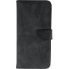 Hurtel Leather Book Case for iPhone 16 - black - (Leather Book Case for iPhone 16 Black)