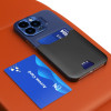 Hurtel Leather Stand Case for Samsung Galaxy S23 cover card wallet with stand blue - (Leather Stand Case Samsung S23 Blue)