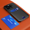 Hurtel Leather Stand Case for Samsung Galaxy S23+ card wallet cover with stand black - (Leather Stand Case Samsung S23 Plus Black)