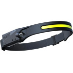 Hurtel LED headlamp with IPX4 motion sensor USB-C 1200 mAh - black - (WLCHL03)