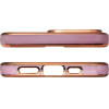 Hurtel Lighting Color Case for Xiaomi Redmi Note 11 gel cover with gold frame purple - (Lighting Color Case Redmi Note 11 Global PURPLE)
