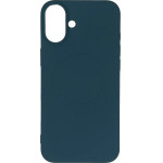 Hurtel Liquid Silicone Case MagSafe for iPhone 16 Plus - dark blue - (Liquid Silicone Case MagSafe for iPhone 16 Plus Dark Blue)