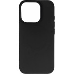 Hurtel Liquid Silicone Case MagSafe for iPhone 16 Pro Max - black - (Liquid Silicone Case MagSafe for iPhone 16 Pro Max Black)