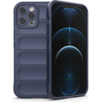 Hurtel Magic Shield Case case for iPhone 12 Pro Max flexible armored dark blue cover - (MAGIC SHIELD IPHONE 12 PRO MAX NIGHT BLUE)