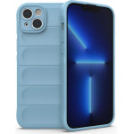 Hurtel Magic Shield Case case for iPhone 14 Plus flexible armored case light blue - (MAGIC SHIELD IPHONE 14 Plus LIGHT BLUE)