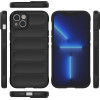 Hurtel Magic Shield Case case for iPhone 14 Plus flexible armored cover black - (MAGIC SHIELD IPHONE 14 Plus BLACK)