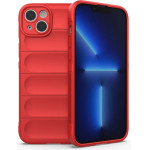 Hurtel Magic Shield Case case for iPhone 14 Plus flexible armored cover red - (MAGIC SHIELD IPHONE 14 Plus RED)
