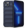 Hurtel Magic Shield Case case for iPhone 14 Plus flexible armored dark blue cover - (MAGIC SHIELD IPHONE 14 Plus NIGHT BLUE)