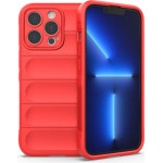 Hurtel Magic Shield Case for iPhone 13 Pro flexible armored cover red - (MAGIC SHIELD IPHONE 13 PRO RED)