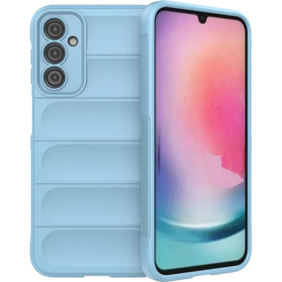 Hurtel Magic Shield Case for Samsung Galaxy A24 4G flexible armored cover light blue - (MAGIC SHIELD SAMSUNG A24 LIGHT BLUE)