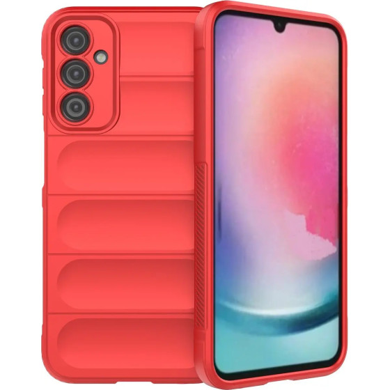 Hurtel Magic Shield Case for Samsung Galaxy A24 4G flexible armored cover red - (MAGIC SHIELD SAMSUNG A24 RED)