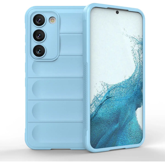 Hurtel Magic Shield Case for Samsung Galaxy S23+ flexible armored cover light blue - (MAGIC SHIELD SAMSUNG S23 Plus LIGHT BLUE)