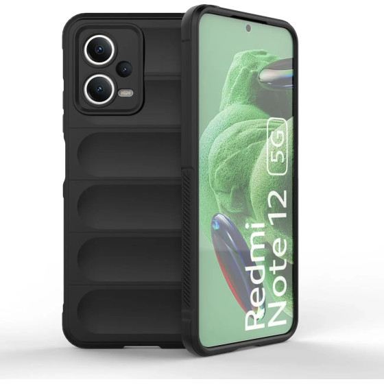 Hurtel Magic Shield Case for Xiaomi Redmi Note 12 5G / Poco X5 5G Flexible Armor Cover Black - (MAGIC SHIELD Xiaomi Poco X5/Redmi Note 12 5G BLACK)