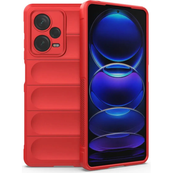Hurtel Magic Shield Case for Xiaomi Redmi Note 12 Pro+ flexible armored cover red - (MAGIC SHIELD Xiaomi Redmi Note 12 Pro + RED)