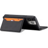 Hurtel Magnet Card Case case for iPhone 14 flip cover wallet stand black - (Magnet Card IPHONE 14 BLACK)