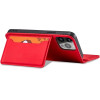 Hurtel Magnet Card Case case for iPhone 14 Plus flip cover wallet stand red - (Magnet Card IPHONE 14 Plus RED)