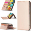 Hurtel Magnet Card Case Case for Samsung Galaxy A13 5G Pouch Wallet Card Holder Pink - (Magnet Card Samsung A13 5G Pink)
