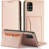 Hurtel Magnet Card Case Case for Samsung Galaxy A13 5G Pouch Wallet Card Holder Pink - (Magnet Card Samsung A13 5G Pink)